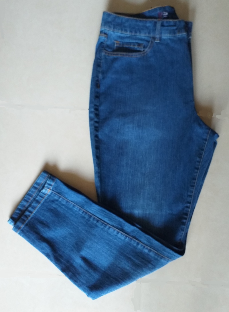 Ladies Cotton Denim Trouser - ApparelBay Sri Lanka