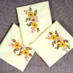 Hand Embroidery Pillowcases Cream
