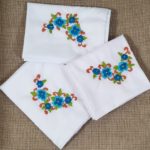 Hand Embroidery Pillowcases White