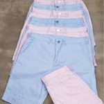 Men’s casual short pink & blue 975