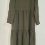 Crepe Frock – Olive Green