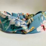 Headband floral p green