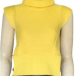 High Neck Top Yellow1